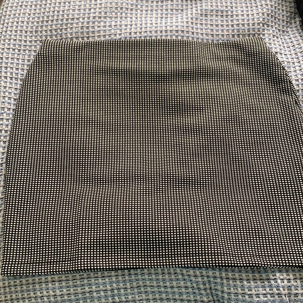 Black and white skirt